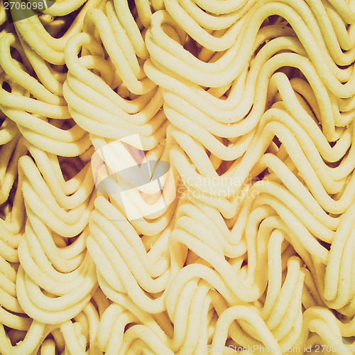Image of Retro look Noodles picture