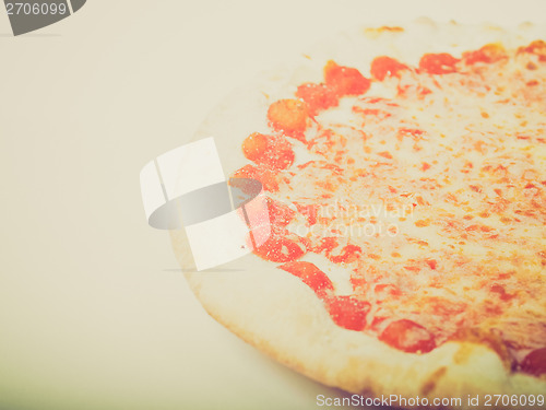 Image of Retro look Pizza Margherita