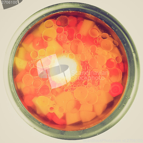Image of Retro look Minestrone Soup