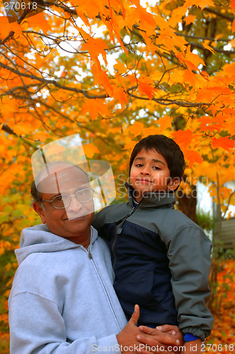 Image of Grandfather and Grandson