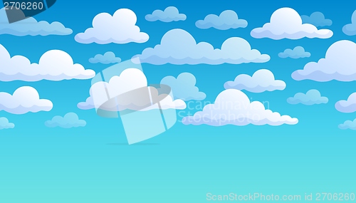Image of Cloudy sky background 7