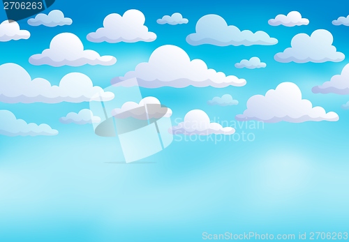 Image of Cloudy sky background 8