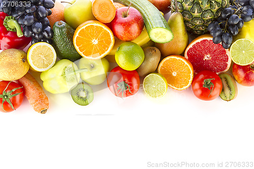 Image of fruits and vegetables