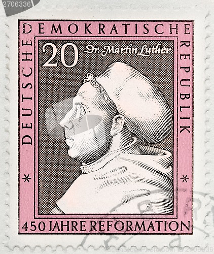 Image of Martin Luther Stamp