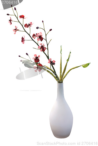 Image of Red orchid