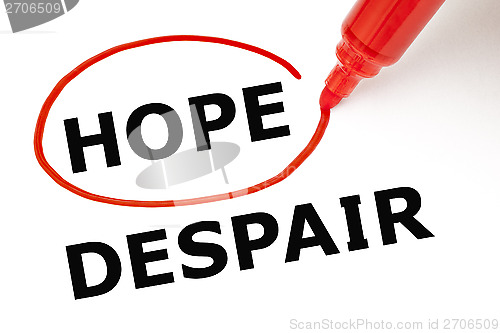 Image of Hope or Despair Red Marker