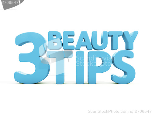 Image of 3d Beauty tips