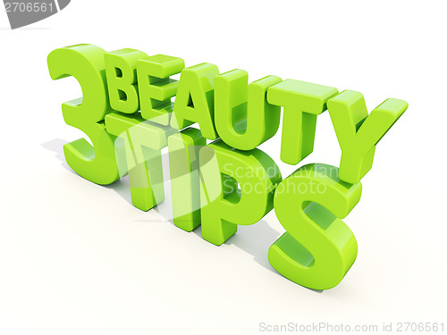 Image of 3d Beauty tips