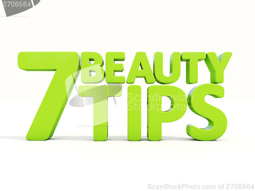 Image of 3d Beauty tips