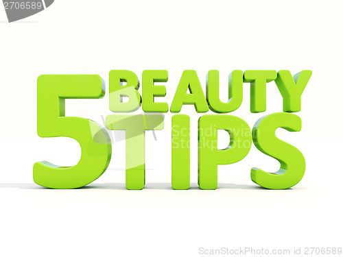 Image of 3d Beauty tips