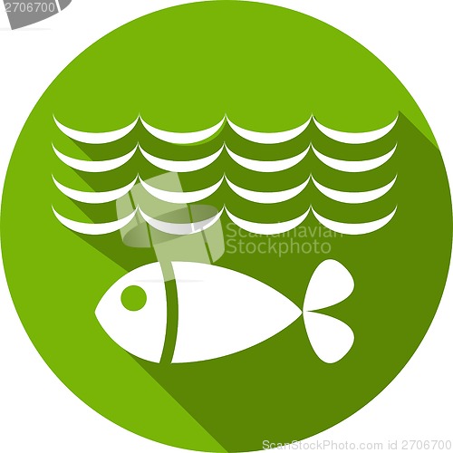 Image of Eco Flat Icon