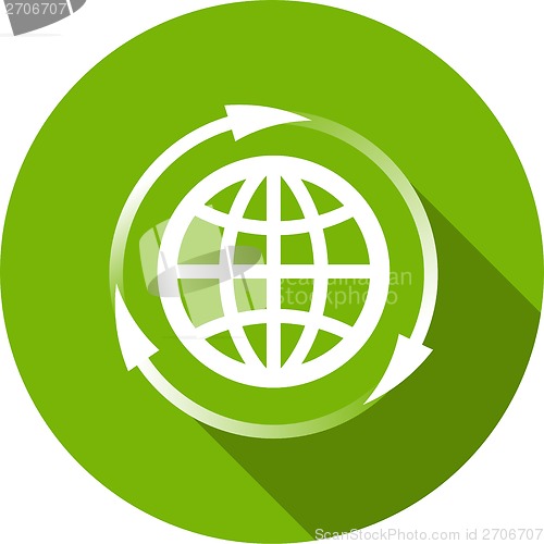 Image of Eco Flat Icon