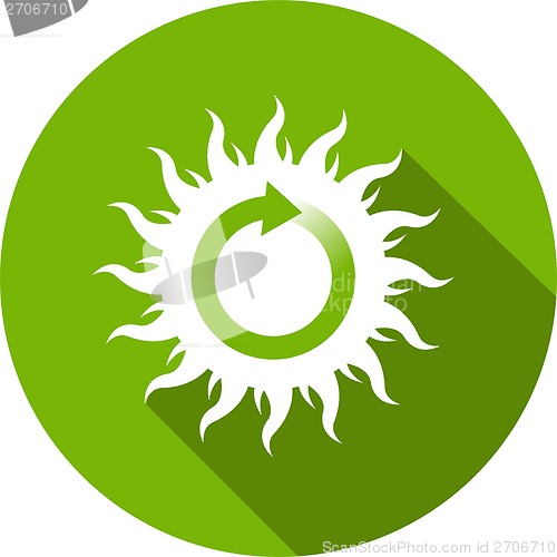 Image of Eco Flat Icon