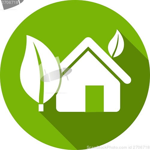 Image of Eco Flat Icon