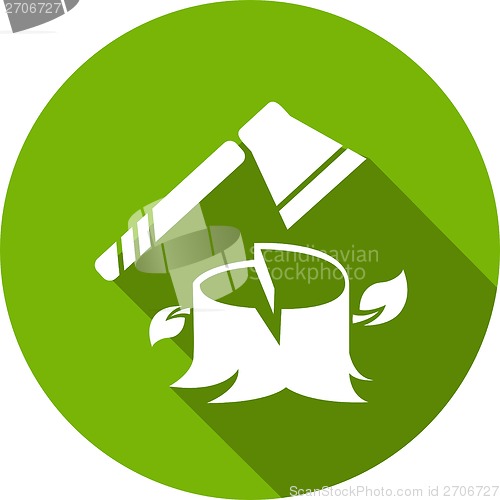 Image of Eco Flat Icon