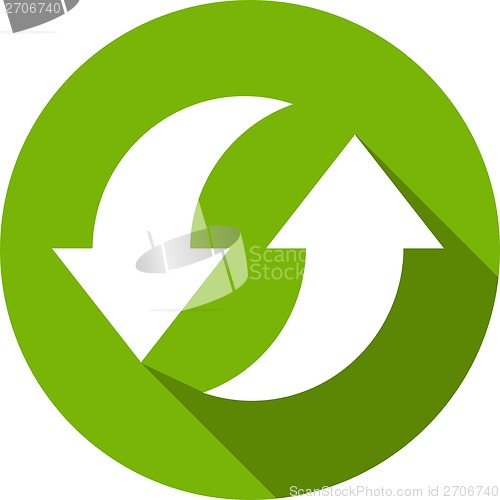 Image of Eco Flat Icon