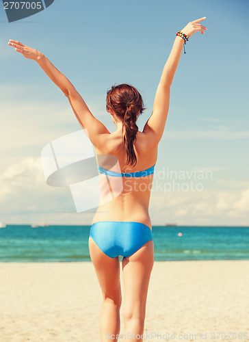 Image of woman on the beach