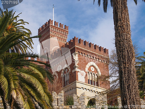 Image of Albertis Castle in Genoa Italy