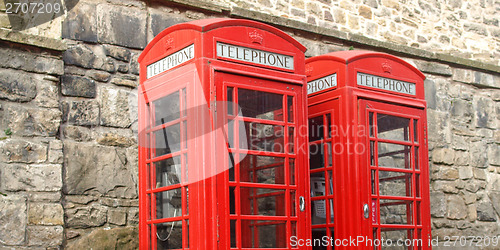 Image of London telephone box