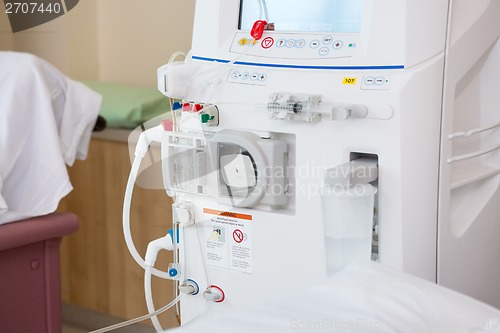 Image of Advanced Dialysis Machine In Hospital