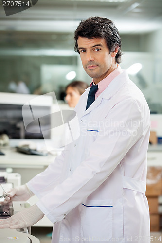 Image of Confident Male Scientist