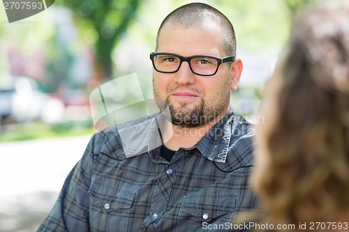 Image of Confident Student At University Campus