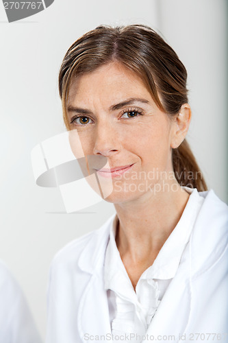 Image of Confident Scientist In Laboratory