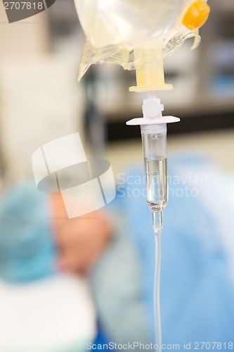 Image of Closeup Of IV Drip