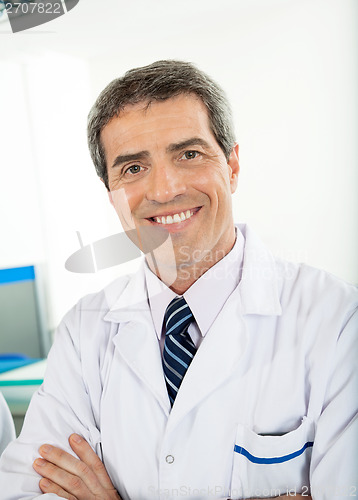 Image of Confident Male Scientist