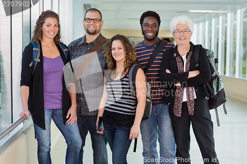 Image of Professor with Students