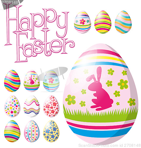 Image of Vector Easter Card