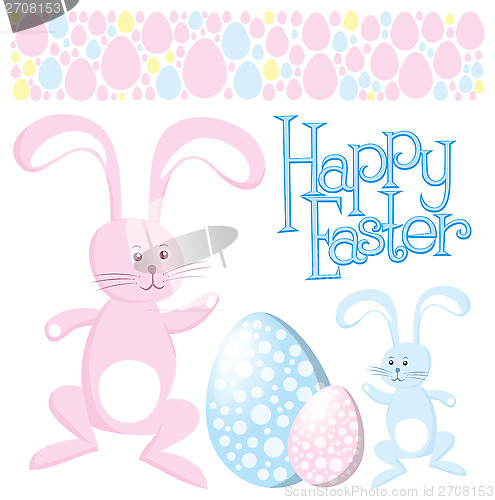 Image of Vector Easter Card