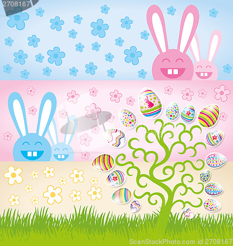 Image of Vector Easter Card