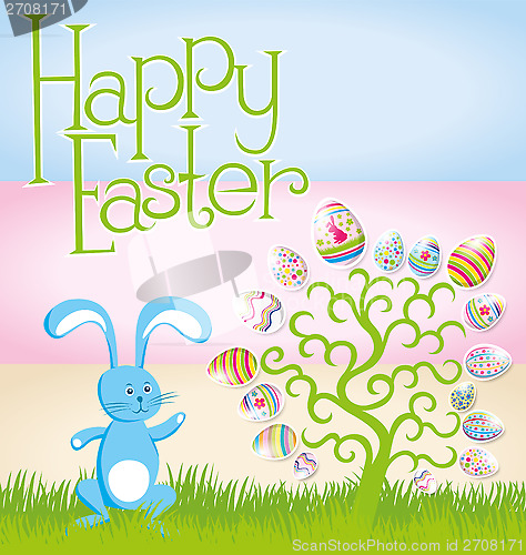 Image of Vector Easter Card