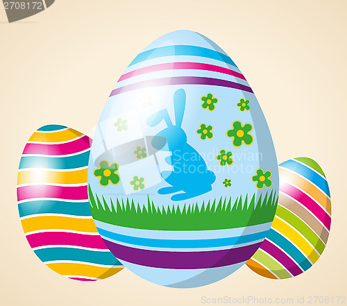 Image of Vector Easter Card