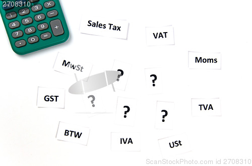 Image of Sales Taxes Confusion