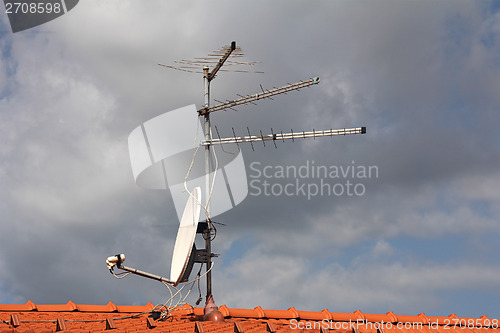 Image of TV antenna