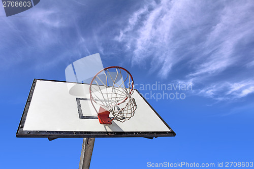 Image of Basketball backboard