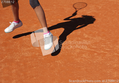 Image of Tennis shadow