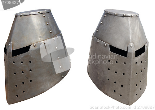 Image of Medieval knight's helmet2