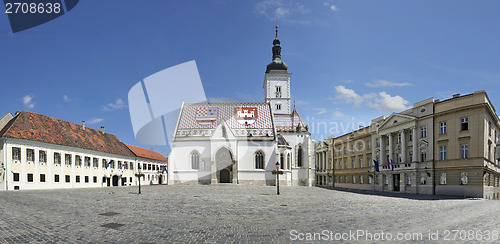 Image of St Marks Church, Zagreb