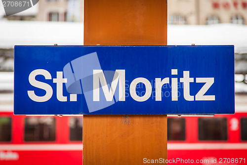 Image of St. Moritz Train Station