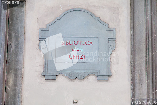 Image of Biblioteca degli Uffizi