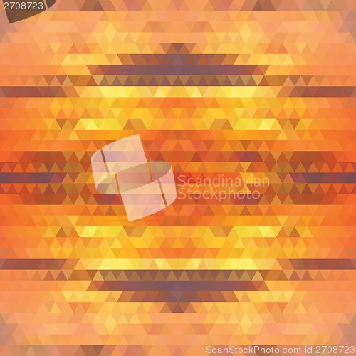 Image of pattern geometric. Background with triangles