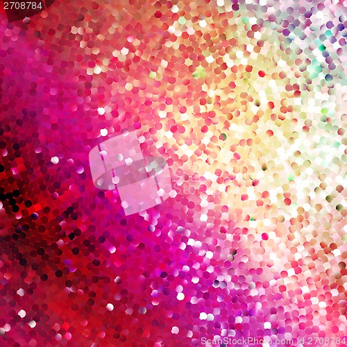Image of Amazing design on red glittering. EPS 10