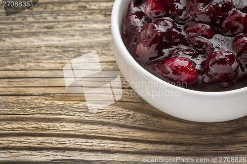 Image of sugar free cranberry sauce