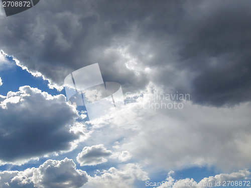 Image of Cloudy sky