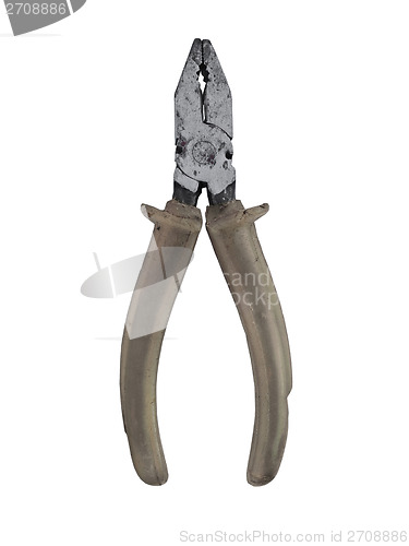 Image of vintage electrician side pliers cutters