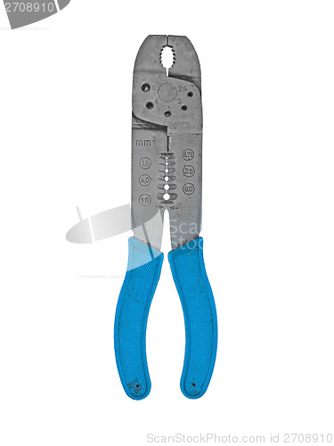 Image of vintage wire stripping pliers