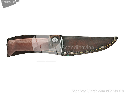 Image of vintage hunting knife
